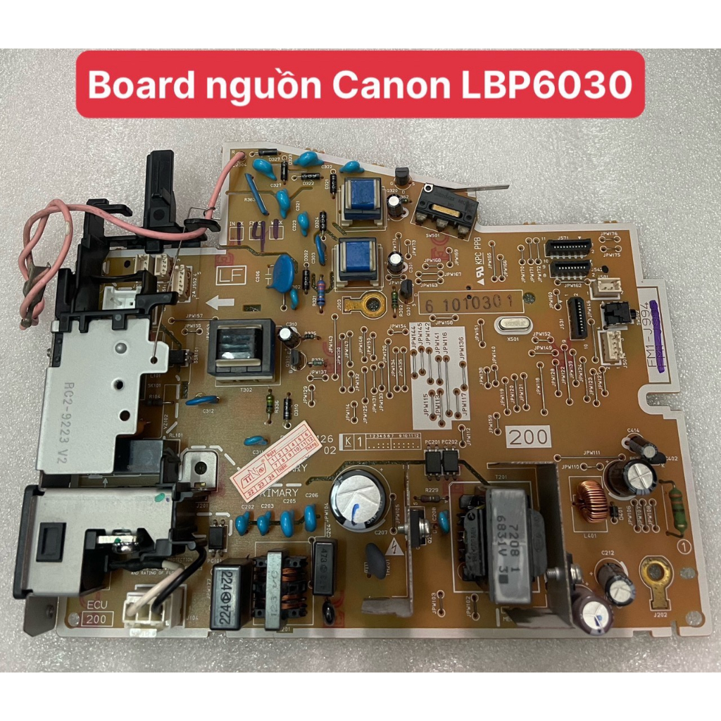 Board nguồn máy in Canon 6030