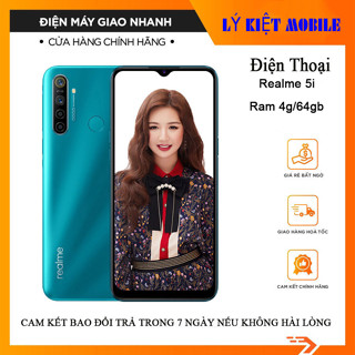 Điện thoại Realme 5i Ram 4G/64GB chính hãng