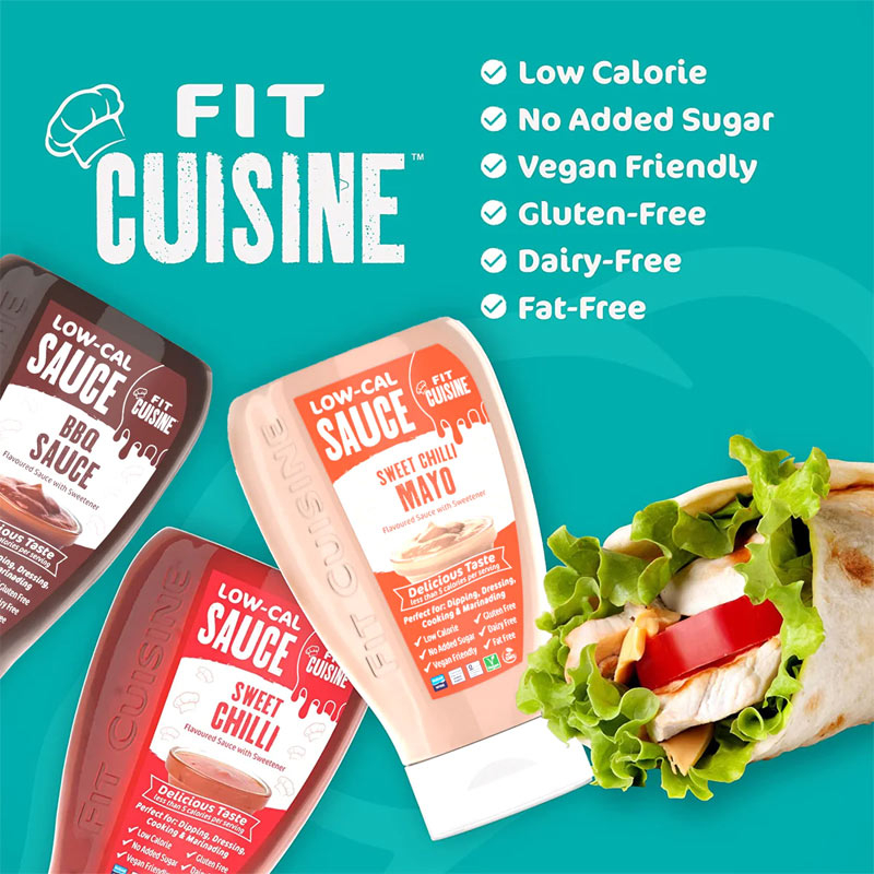FIT CUISINE LOW CALORIE SAUCE 425ML - Sốt Ăn Kiêng Ít Calo Thơm Ngon