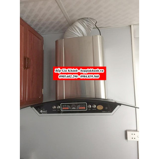 [HCM]Máy hút mùi dạng kính cong 90cm Arber AB 900F