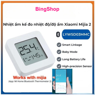 Ẩm kế thông minh gen2 Xiaomi Mijia LYWSD03MMC - Smart Bluetooth Digital Thermometer Hygrometer