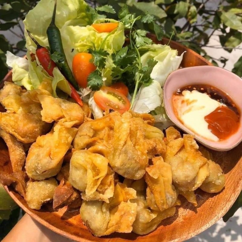 Hoành thánh / sủi cảo 500g Lacusina (chiên, hấp, nấu)