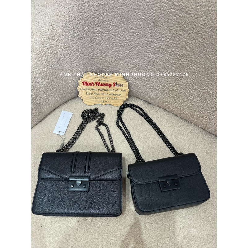 Túi CNKa full đen 2 size[ Ảnh tự chụp]