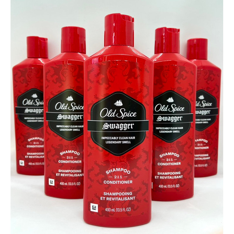 DẦU GỘI ĐẦU 2 TRONG 1 OLD SPICE SWAGGER 400ML (DẦU GỘI XẢ) – CỦA MỸ