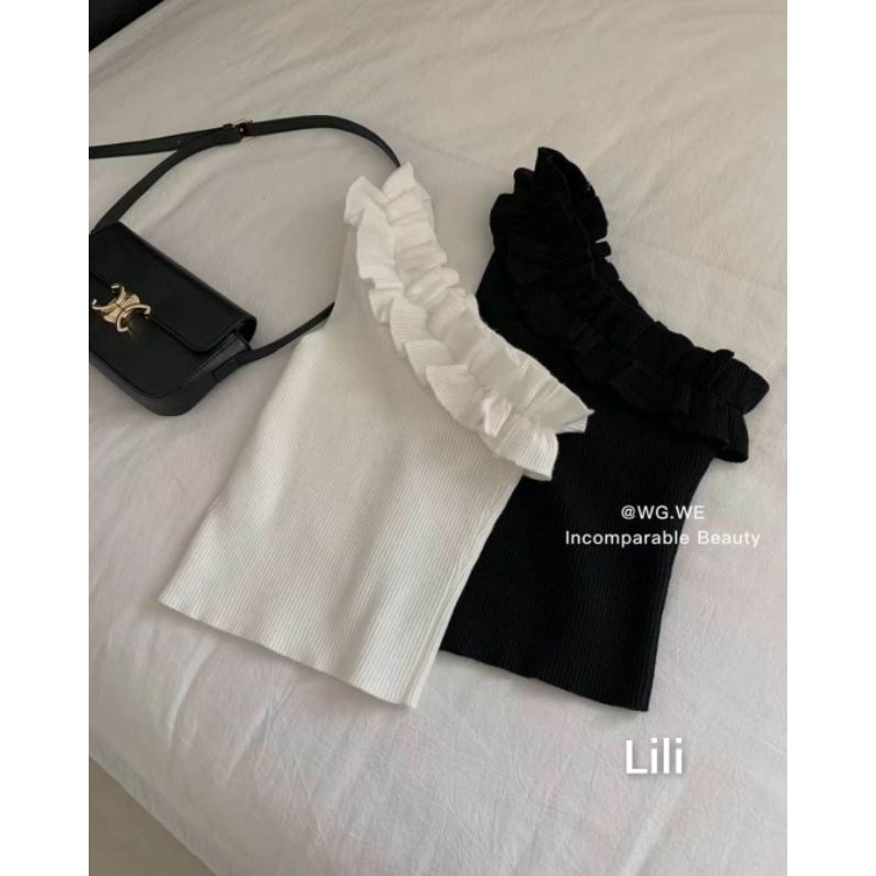 Áo len montoghi vai bèo lệch hàng QC