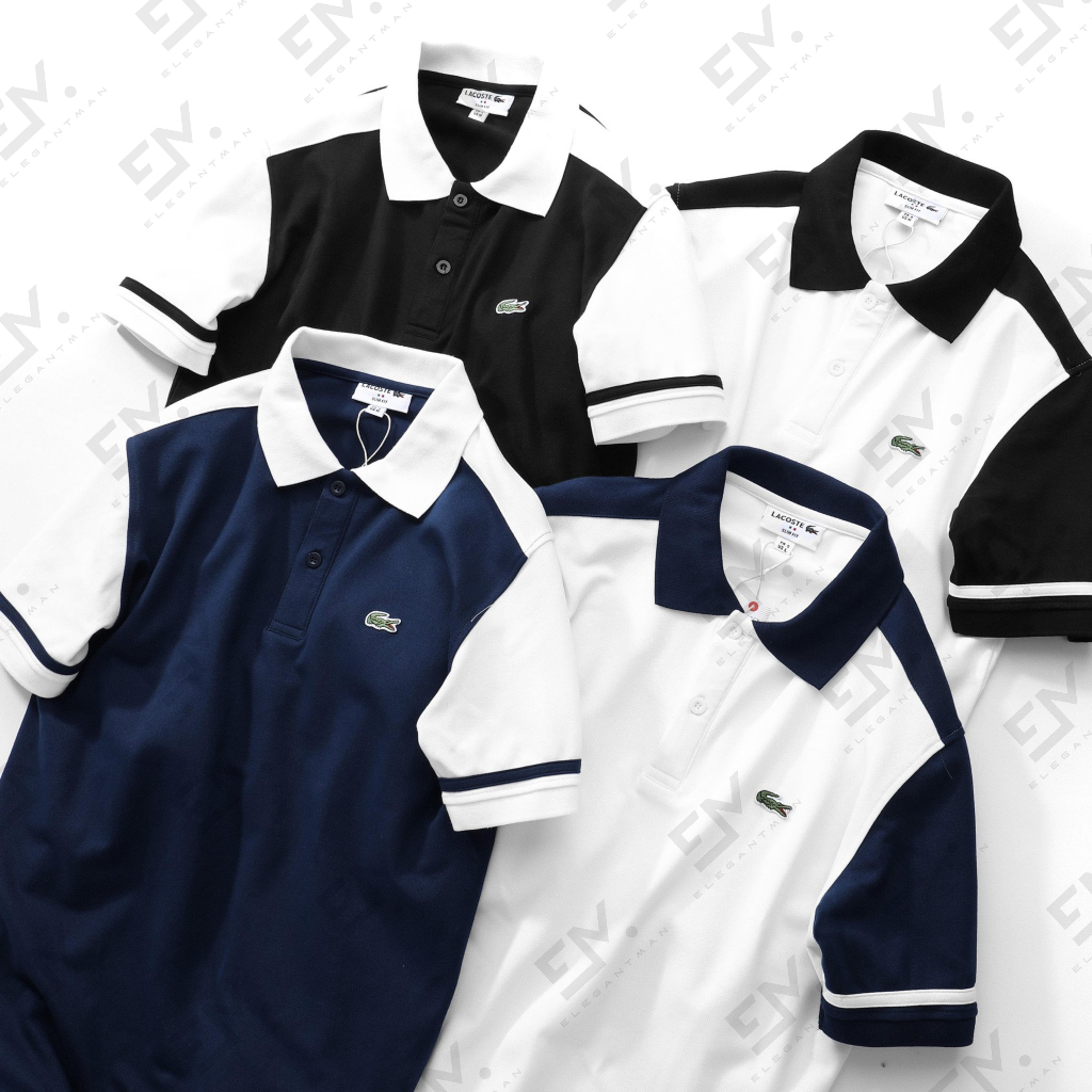 APL2311 Áo POLO Nam 100% Cotton - ELEGANT MAN - vải cá sấu cotton năng động cá tính