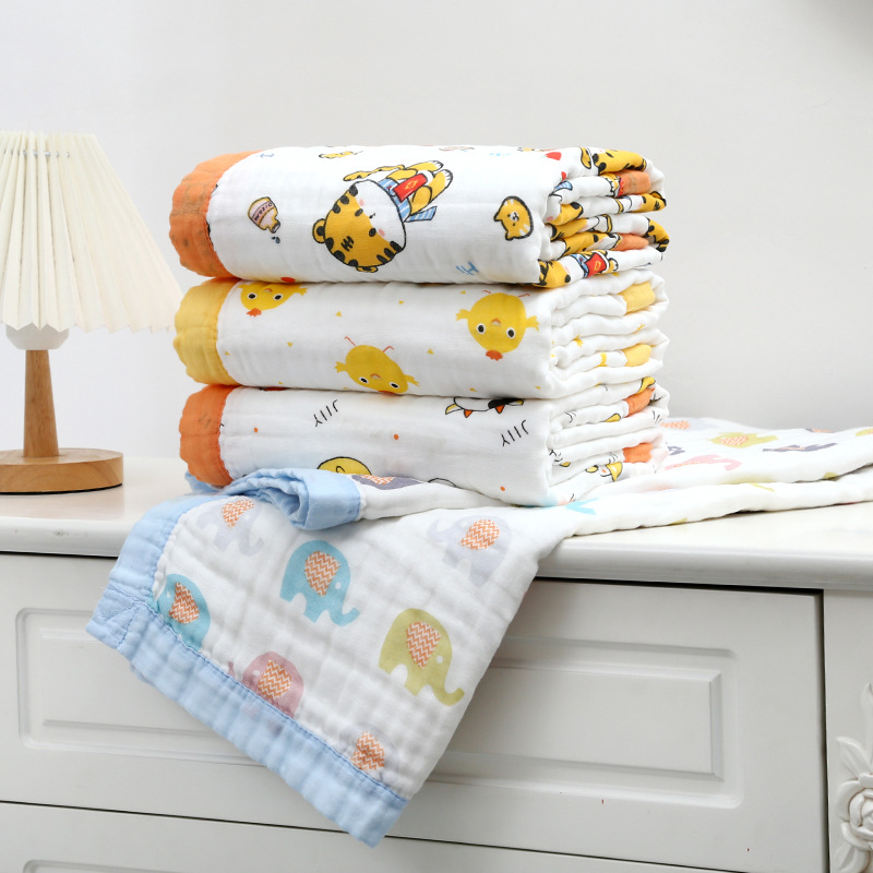 Khăn xô tắm cho bé khăn tắm Ếch xanh kids khăn bản to có thể làm chăn đắp
