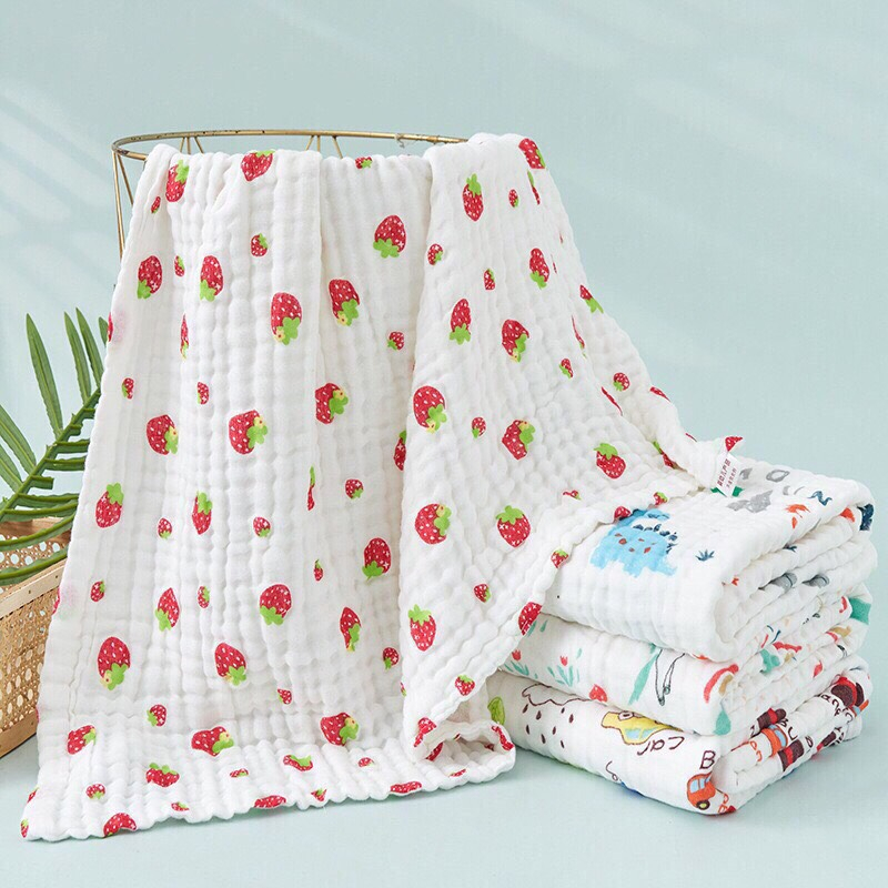 Khăn xô tắm cho bé khăn tắm Ếch xanh kids khăn bản to có thể làm chăn đắp