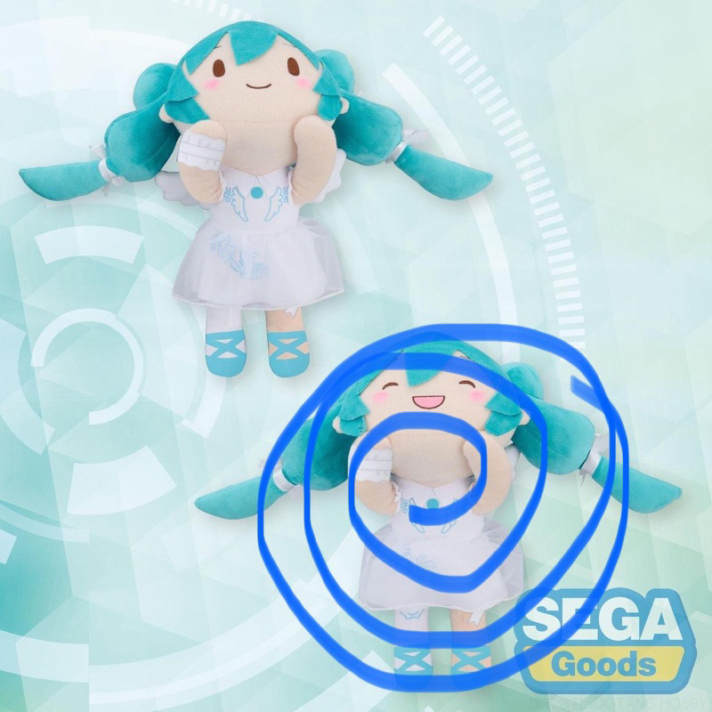 Gấu Bông DOLL Hatsune Miku gắp new Toreba nhật bản chuẩn real sega