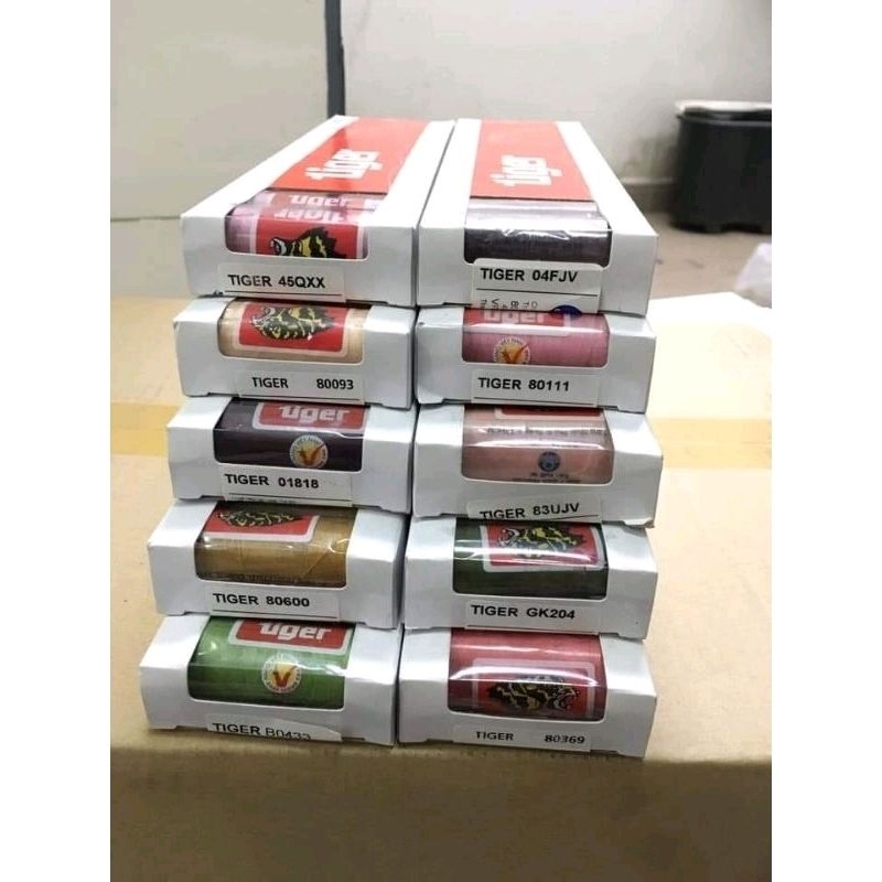(10 cuộn) chỉ Tiger 400m/1 cuộn may quần áo,hàng cao cấp làm khuy kết nút ...