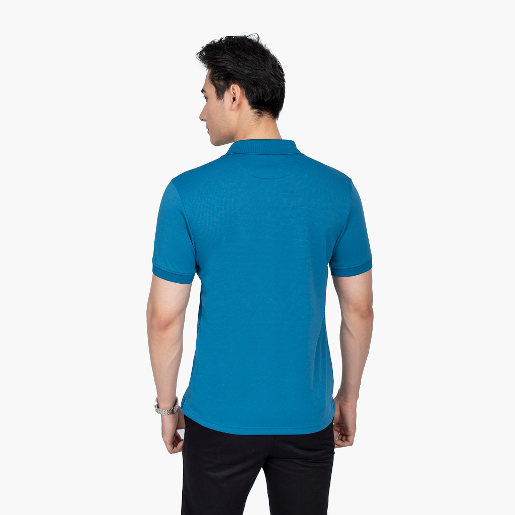 Áo polo nam Aristino  chống tia UV , thêu chữ ký  trên ngực  form  suông nhẹ APS075S2