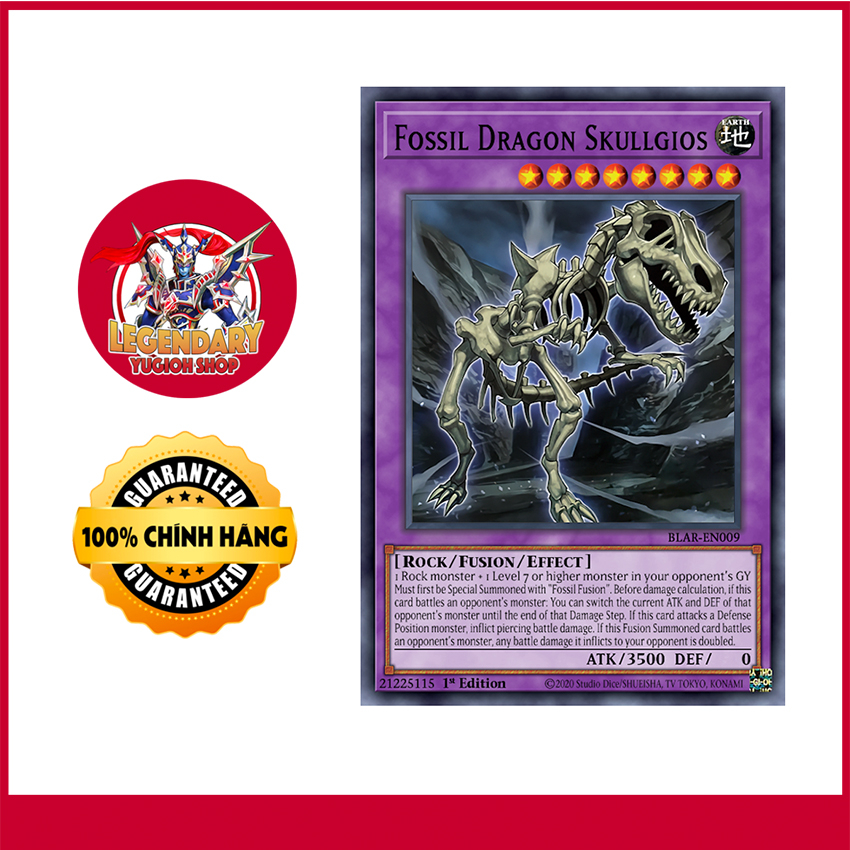 [EN][Thẻ Bài Yugioh Chính Hãng] Fossil Dragon Skullgios