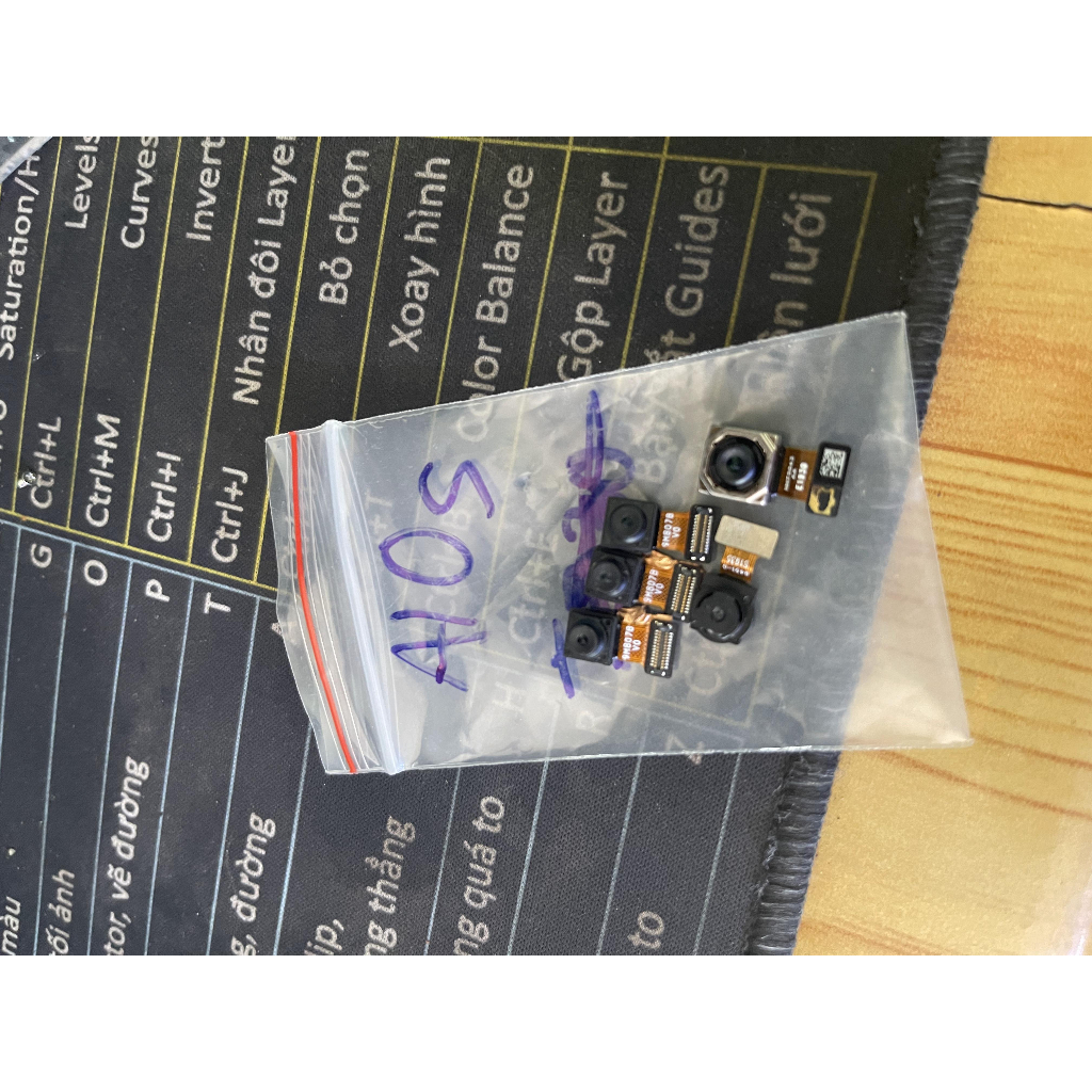 camera trước và sau a10s