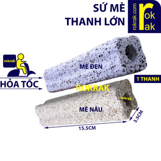 Sứ lọc thanh mè đen/nâu LỚN cho lọc hồ cá | Không đảm bảo nguyên vẹn, hàng bể vỡ chất lượng lọc không đổi