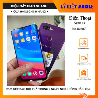 Điện thoại Oppo F9 ram 4gb/64gb máy chính hãng