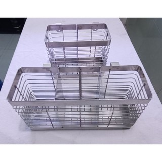 ống đựng đũa bằng thép không gỉ ( inox 100%) 1 ngăn, 2 ngăn, 3 ngăn