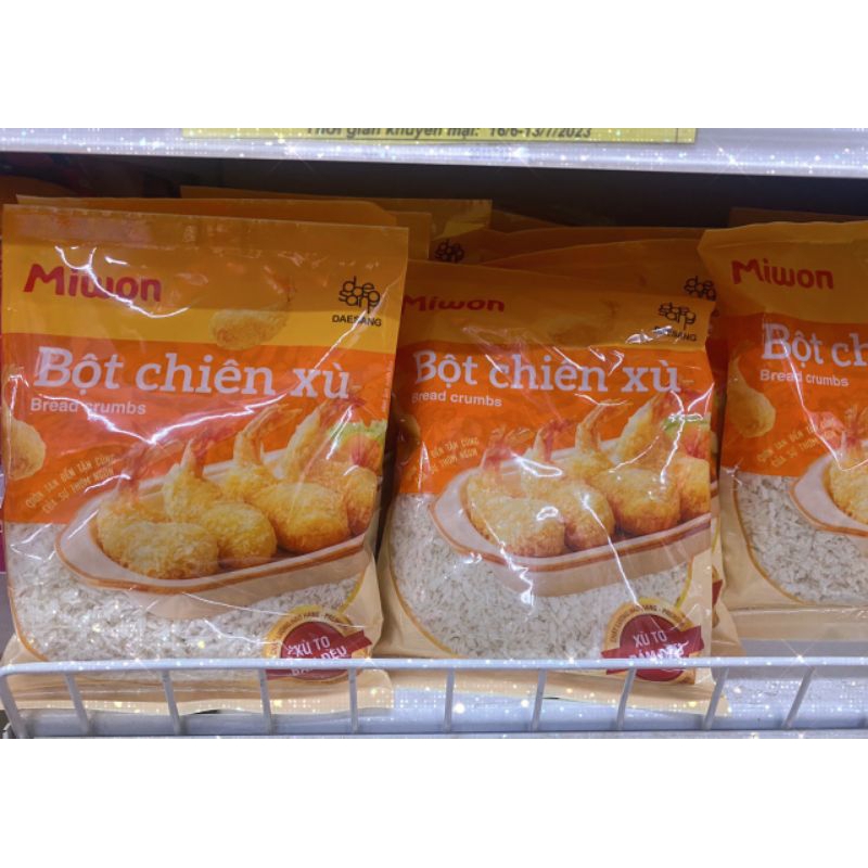 Bột chiên xù Miwon màu trắng 100g