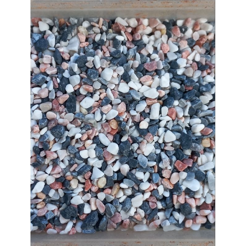 Sỏi 4 màu trang trí hồ thủy sinh, hồ cá cảnh 500gr PK304