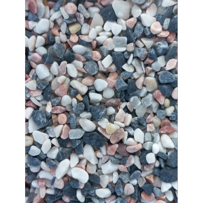 Sỏi 4 màu trang trí hồ thủy sinh, hồ cá cảnh 500gr PK304