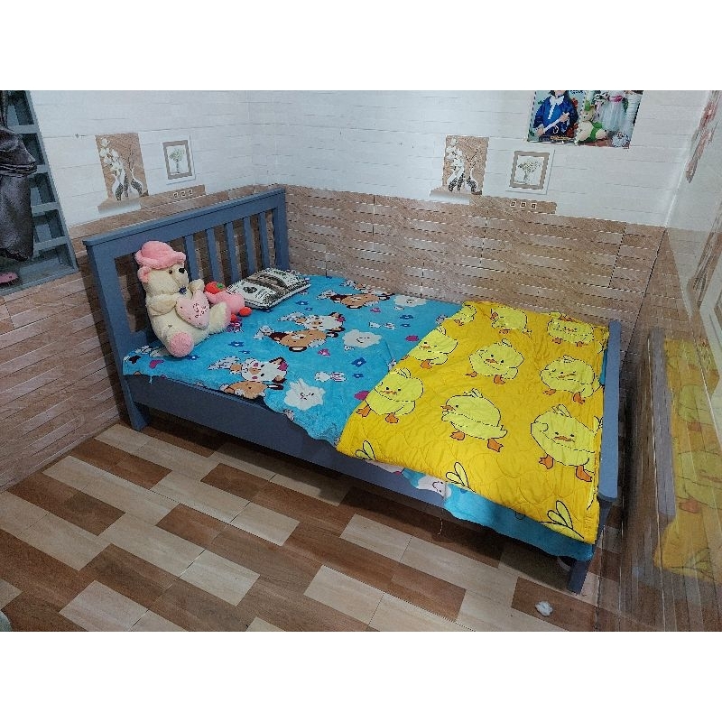 Giường  gỗ thông nhập khẩu 1m2x2m