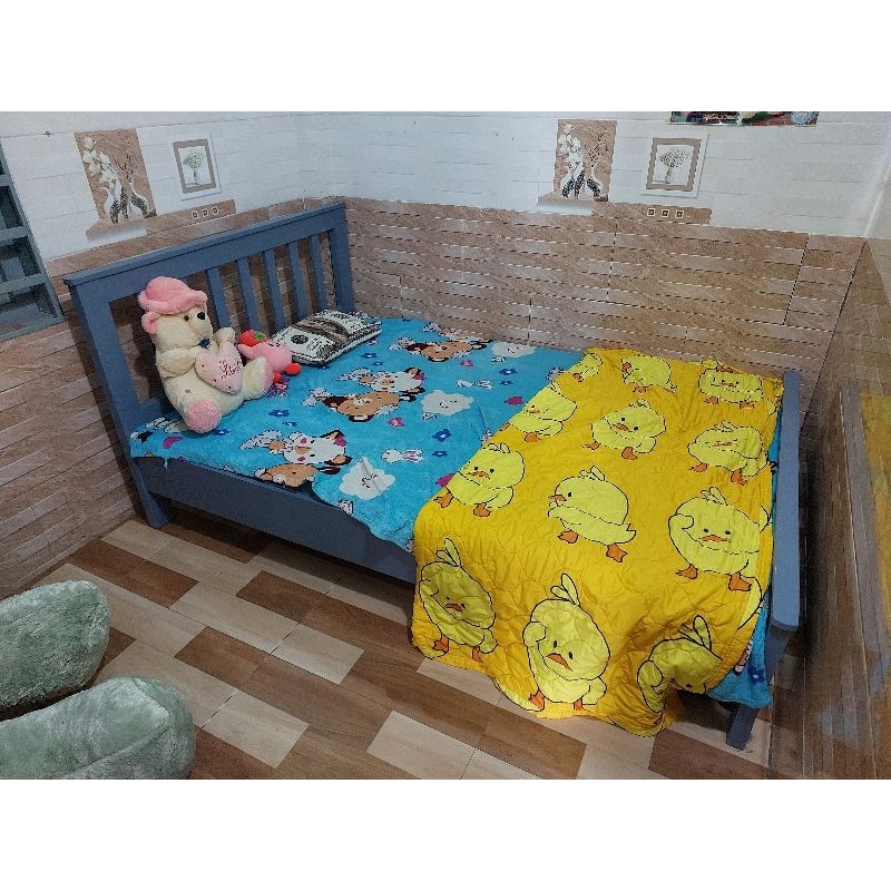 Giường  gỗ thông nhập khẩu 1m2x2m