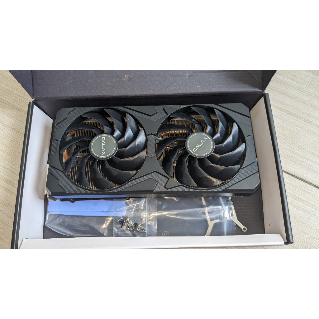 Bộ fan và tản nhôm ZIN của VGA Galax RTX 3070 8GB GDDR6 (1-Click OC)
