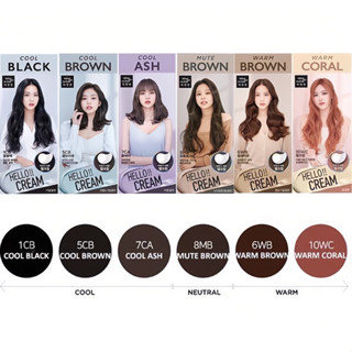 Thuốc Nhuộm Tóc Tại Nhà Hello Cream Blackpink Mise En Scene