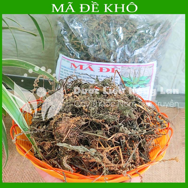 Thảo dược MÃ ĐỀ khô sạch đóng gói 500gram - congtyduoclieuhonglan