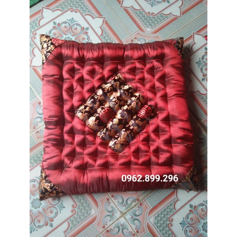 Đệm ngồi bệt thảm trải ghế sofa 50x50x5 cm