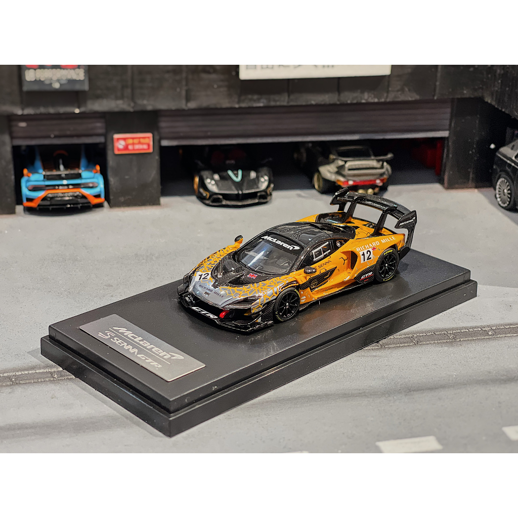XE MÔ HÌNH MC LAREN SENNA GTR,TỶ LỆ 1/64 LCD MODELS
