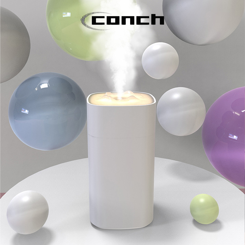 Máy phun sương tạo độ ẩm phòng có đèn ngủ xông tinh dầu dung tích lớn 350ml xong tinh đầu phòng ngủ
