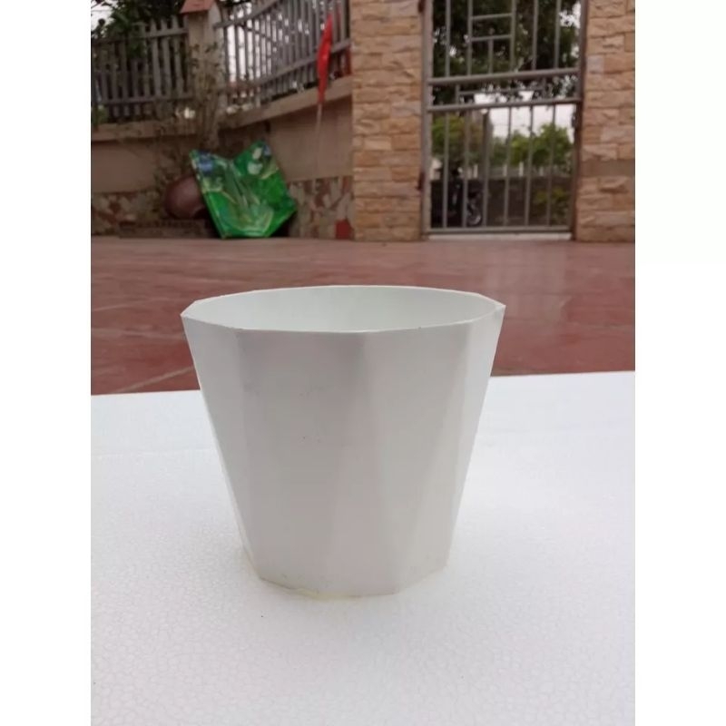 Chậu nhựa Kim cương size 15x13cm CAO CẤP HÀNG CÔNG TY