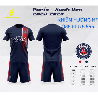 Áo đấu 2022/23 PARI (PSG) Sân Nhà+ Sân Khách,vải Thun Lạnh thấm hút mồ hôi