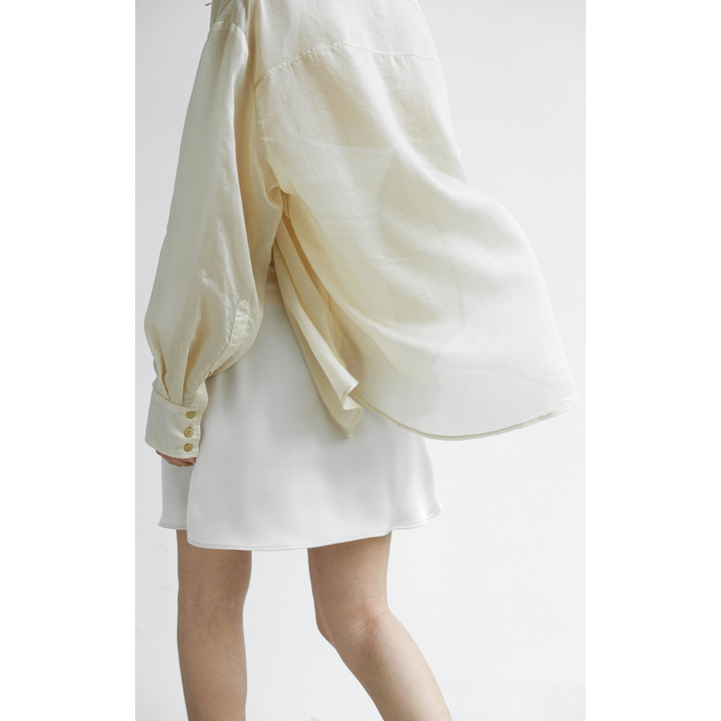 Áo sơ mi vải see through - ASPIRIN SUN SEE SHIRT