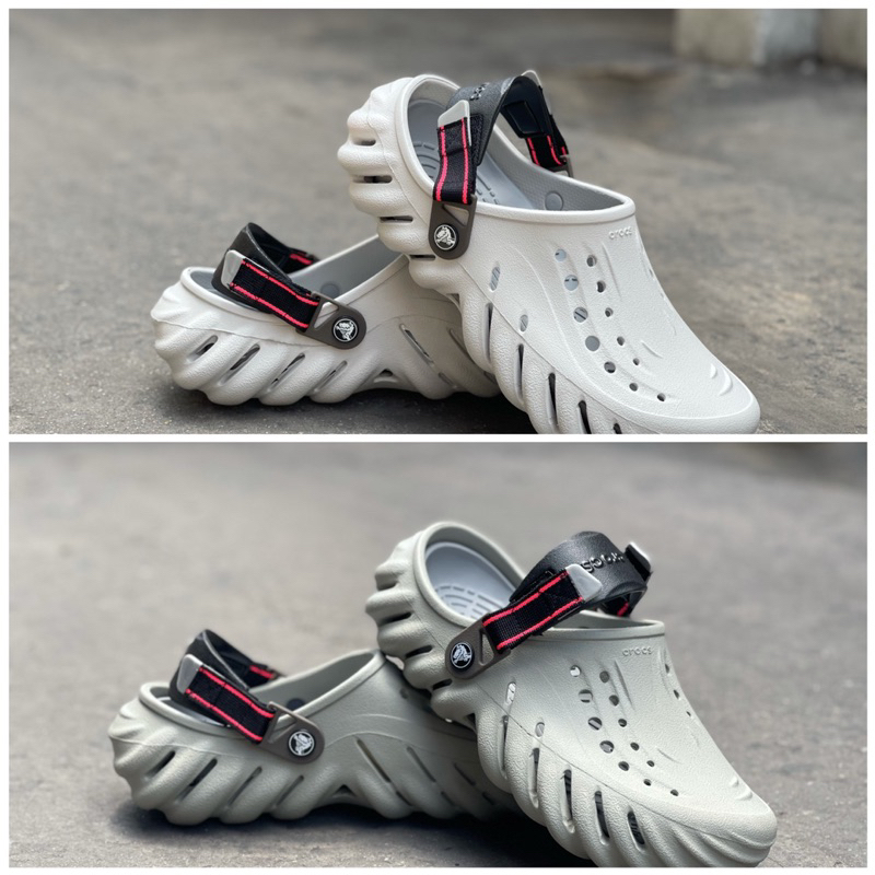(Chính hãng) Crocs echo clog quai dù