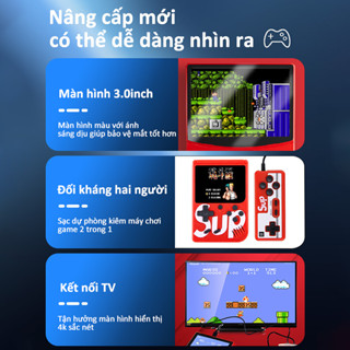 Máy chơi game SUP 400 cổ điển kèm tay cầm bản 1 - 2 người chơi