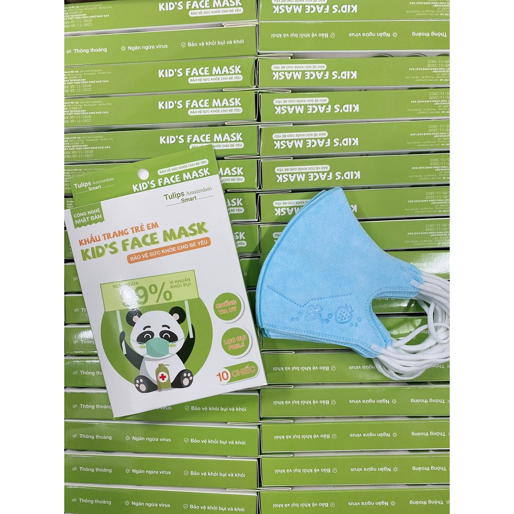 Khẩu Trang y tế trẻ em 3 lớp kháng khuẩn an toàn cho bé