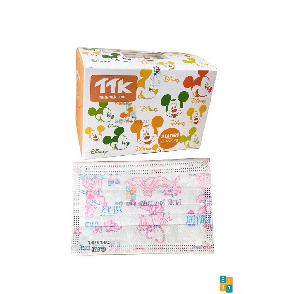 Khẩu Trang y tế trẻ em 3 lớp kháng khuẩn an toàn cho bé