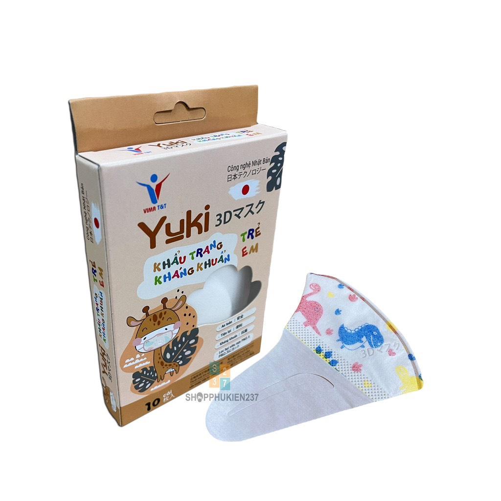 Khẩu Trang y tế trẻ em 3 lớp kháng khuẩn an toàn cho bé