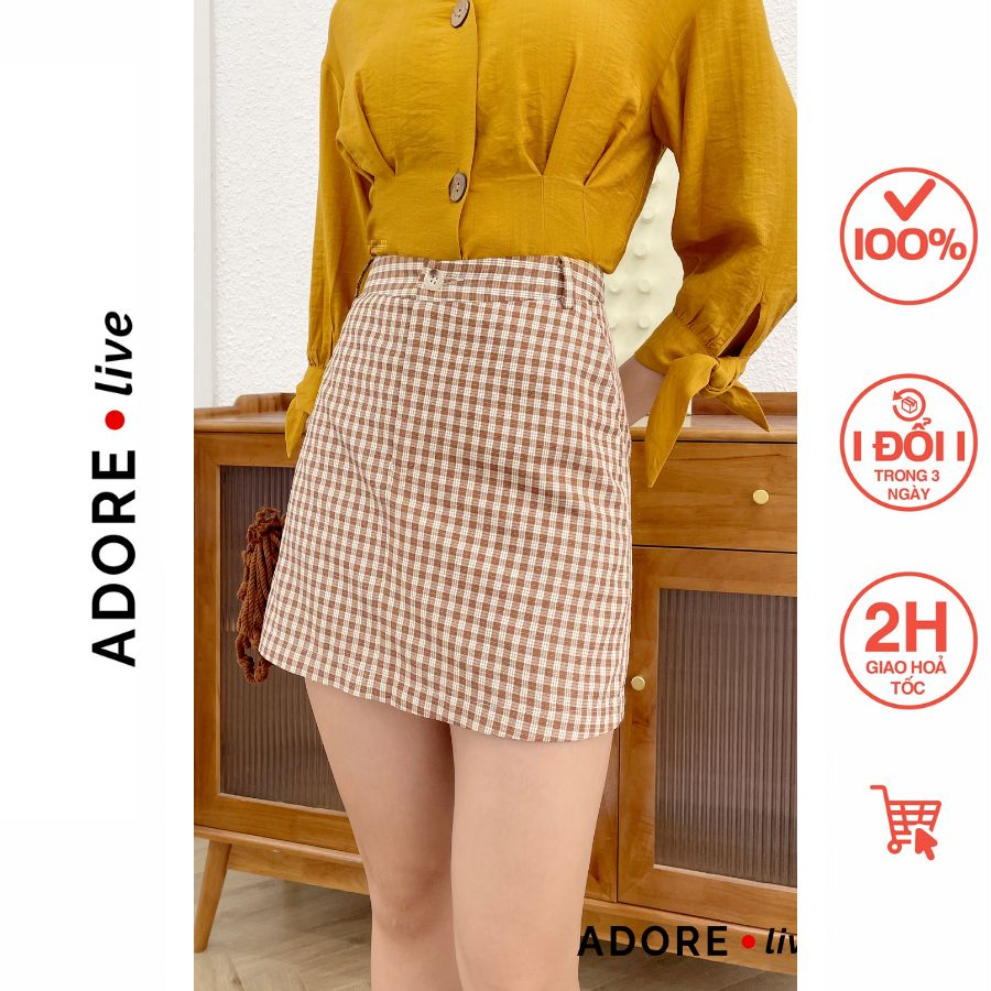 Quần Skorts casual style thô kaki 323SK4011  ADORE DRESS