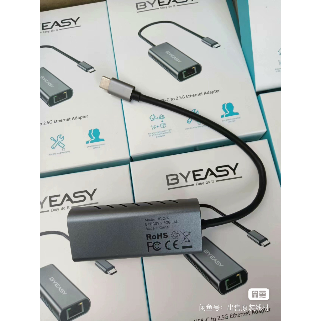 Cáp Chuyển Usb Type C , Type A Ra Sang Mạng Lan RJ45 Tối Độ 2.5G 2500Mbps Cho Macbook Laptop PC Smart Phone