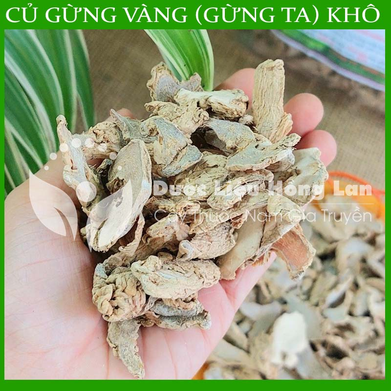✅ Củ Gừng Vàng  khô sắt lát nguyên chất 100%