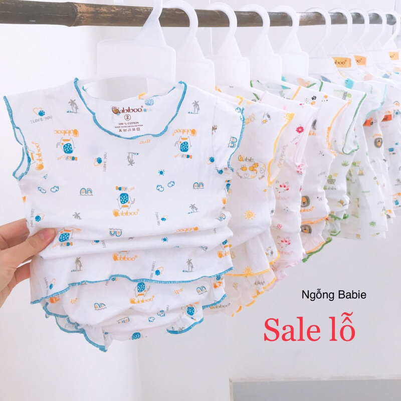 SET 2 BỘ SÁT NÁCH CHO BÉ GÁI - BỘ MẶC HÈ BÉ GÁI VẢI COTTON 4 CHIỀU