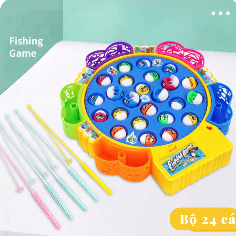Bộ đồ chơi câu cá trẻ em - Trò chơi giáo dục cho bé trai và bé gái