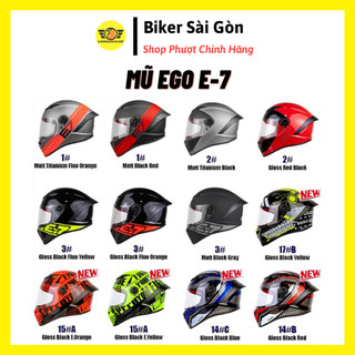 Mũ bảo hiểm fullface ego e-7 , nón ego e7 - biker sài gòn