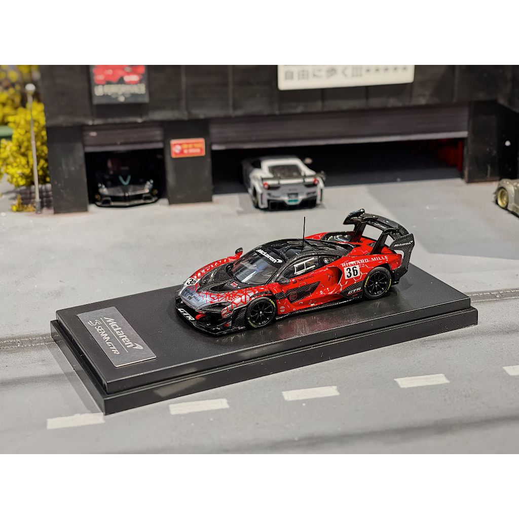 XE MÔ HÌNH MC LAREN SENNA GTR,TỶ LỆ 1/64 LCD MODELS