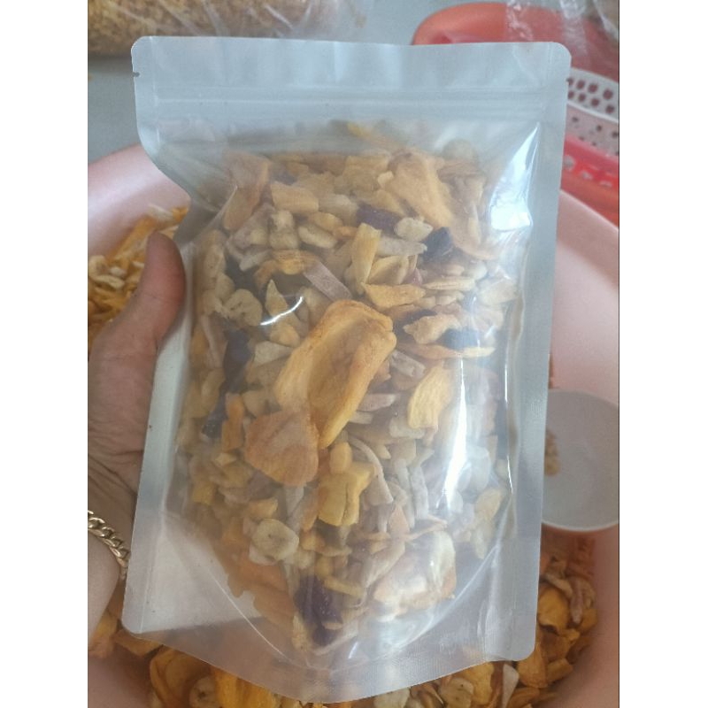 1ký trái cây sấy giòn thơm