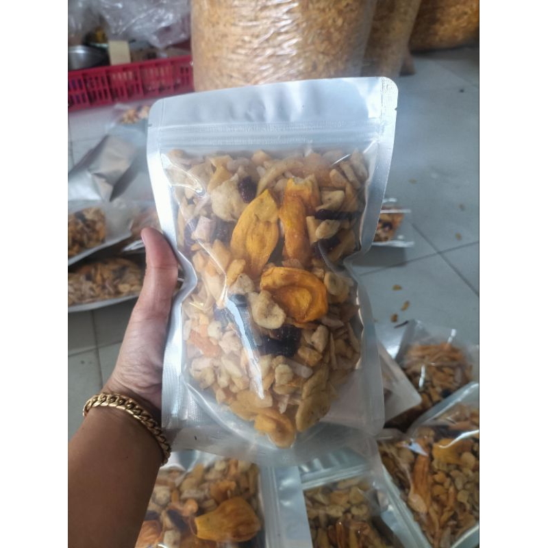 1ký trái cây sấy giòn thơm