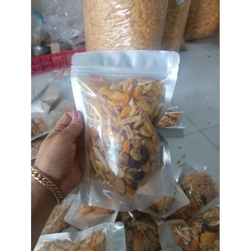 1ký trái cây sấy giòn thơm