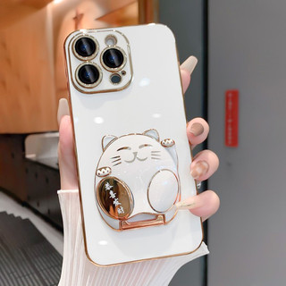 Ốp Điện Thoại Hình Mèo May Mắn 3d Cho iPhone 6 plus 6s plus 7 plus 8 plus xs max xr 11 pro max 12 pro max 13 pro max Gongxi Facai 14 plus 14 pro max